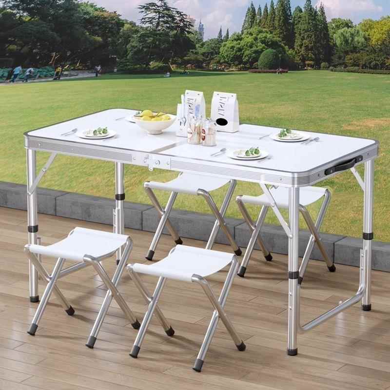 多椅功能家用折叠桌户外摆折叠桌子摊推OXD简地易便携露营野餐桌