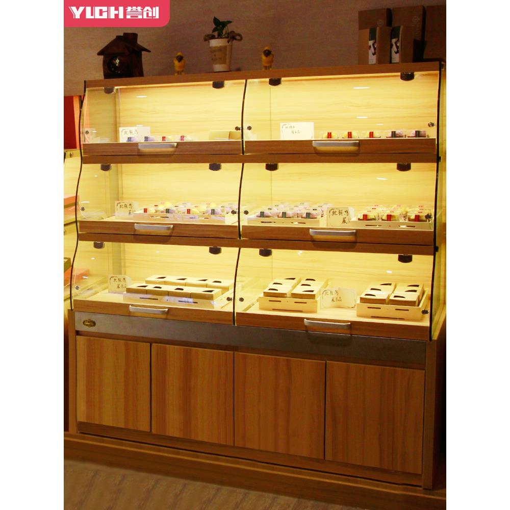 面FIE包柜柜面包展示面屉包架架中岛柜蛋糕店面包子玻璃商用抽式图片