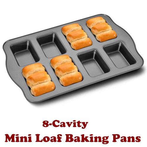 Mini Loaf Baking Pans Cornbread Pan Tiny Banana Bread Pan