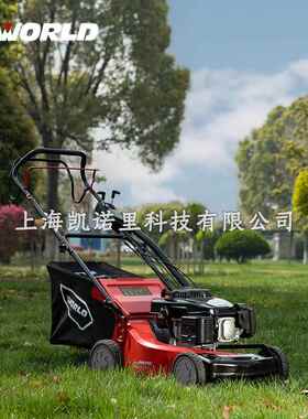 WORLD沃得21寸铝合金自走草坪机沃得动力WLZ21HS-WD225-A割草机械