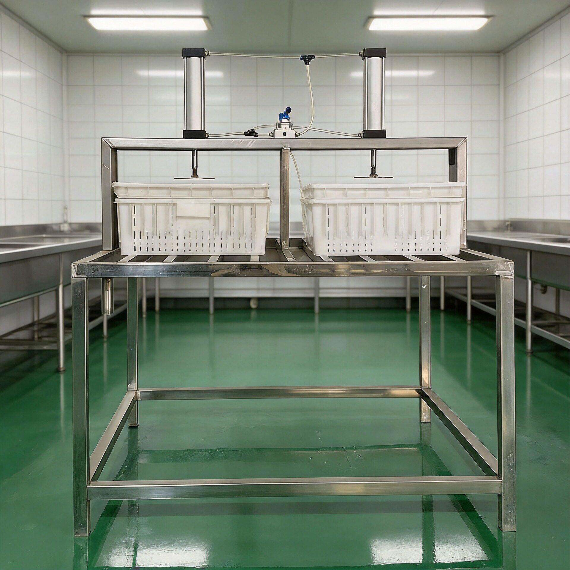 商用豆腐压榨机不锈钢全自动豆腐压榨机豆花豆制品压榨成型机器