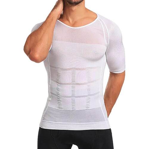 Men Body Shapers Fitness Elastic Abdomen Tight Fitting Short
