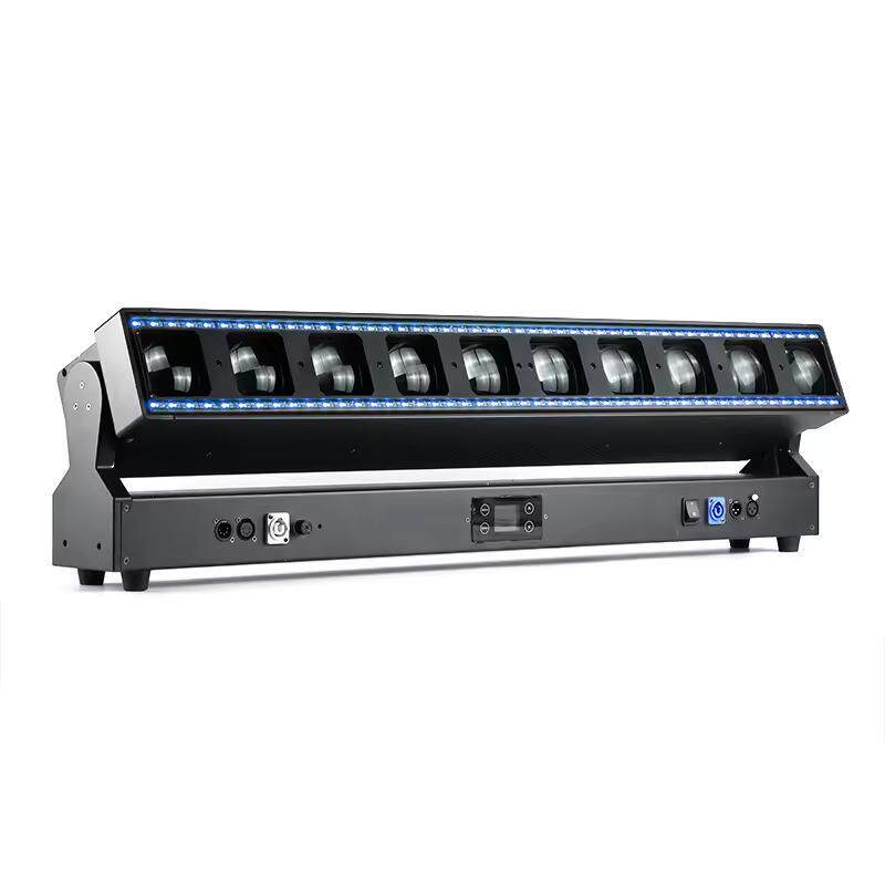 广州大功率10X60W led长条摇头矩阵灯舞台灯全彩RGBW光束调焦染色