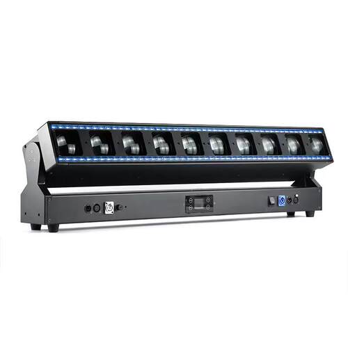 广州大功率10X60W led长条摇头矩阵灯舞台灯全彩RGBW光束调焦染色