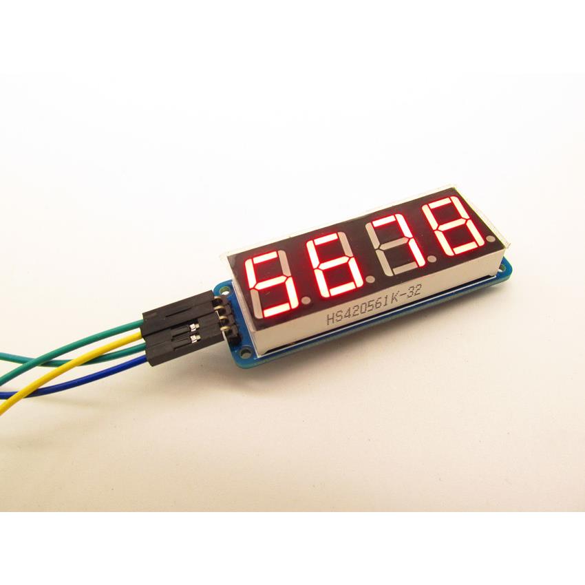 TM1650四位数码管显示模块 0.56寸数码管驱动DIY散件 套件arduino