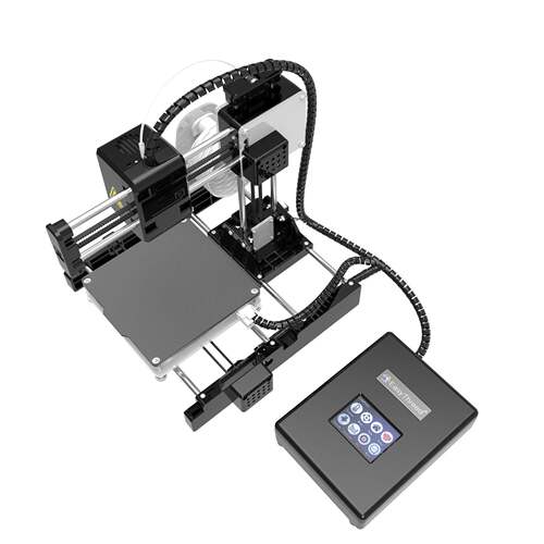 X2plus迷你3D打印机带热床米静音家用教育