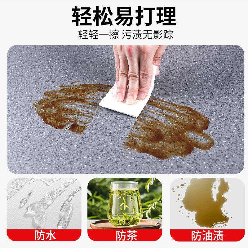 厨房用地板贴自粘防水防滑防油pvc塑胶地板革加厚耐磨地面铺垫