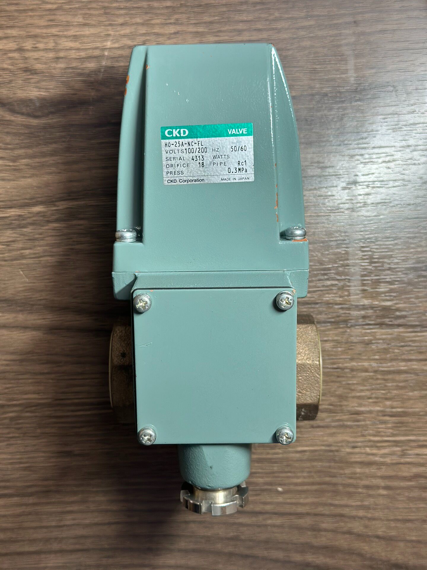 CKD HO-25A-NC-FL，电磁阀，全新未使用原厂件，