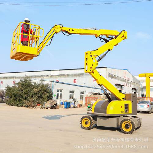 CE全高度自行自动曲臂折臂铰接臂式升降平台高空作业车boomlift