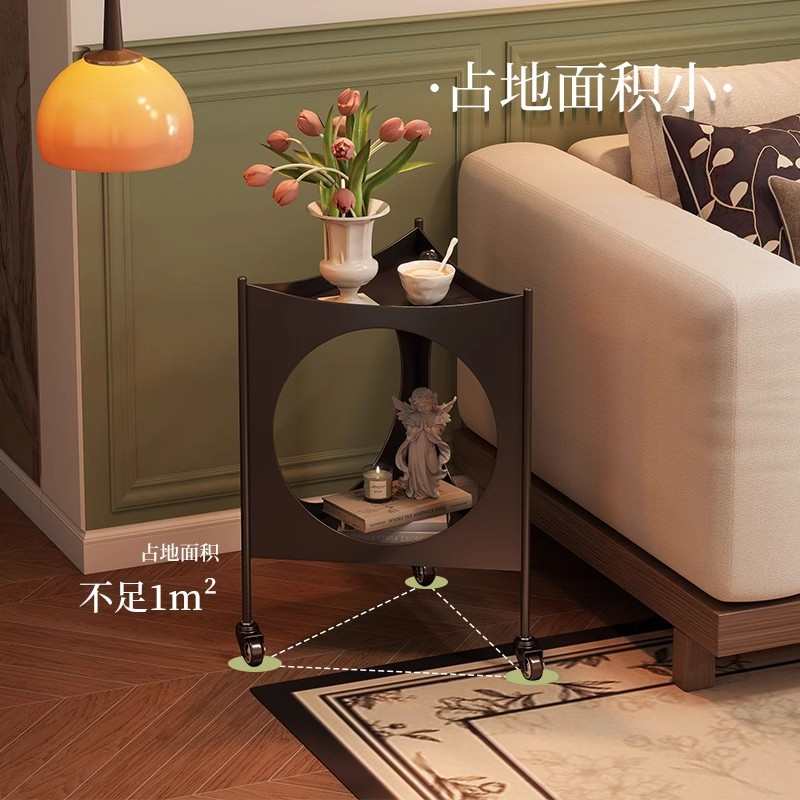 中古可移动边几现代简约客厅个性时尚边几小推车ins风民宿角几桌