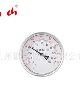 wss401p厂名双金属 厂家直销 全钢304 温度计 无