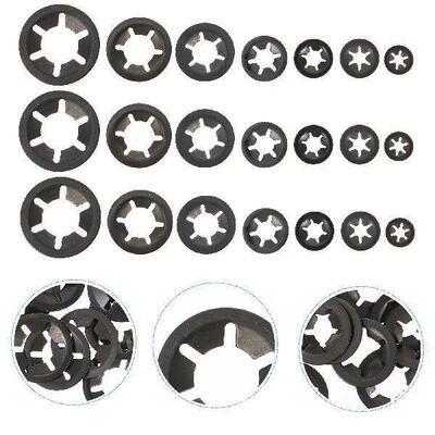 210 Pcs Bearing Clamp Retaining Washers Locking Fastener