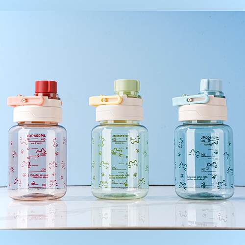 Large Capacity Cute Pattern Creative Space Cup Sports Advert