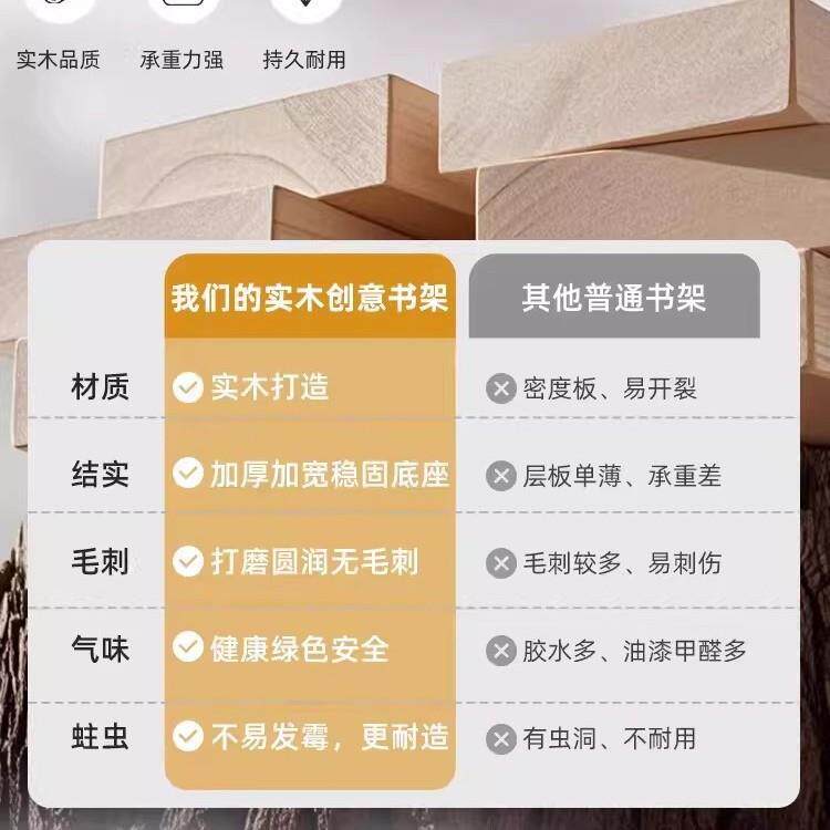 实木电视边柜书架落地置物架靠墙展示柜矮柜新型异形收纳架储物柜