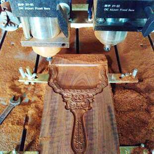 6060小型木工平面雕刻机全自动铣槽打孔数控雕刻机