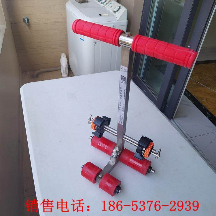 篮球场画线GFQ机美纹纸位胶带粘贴机车划线地坪车间胶带划停线机