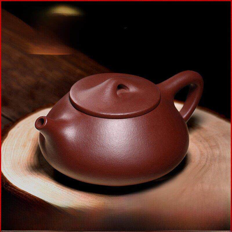 宜兴真紫砂壶原矿纯全手工大小容量石瓢壶正品家用泡茶壶茶具套装
