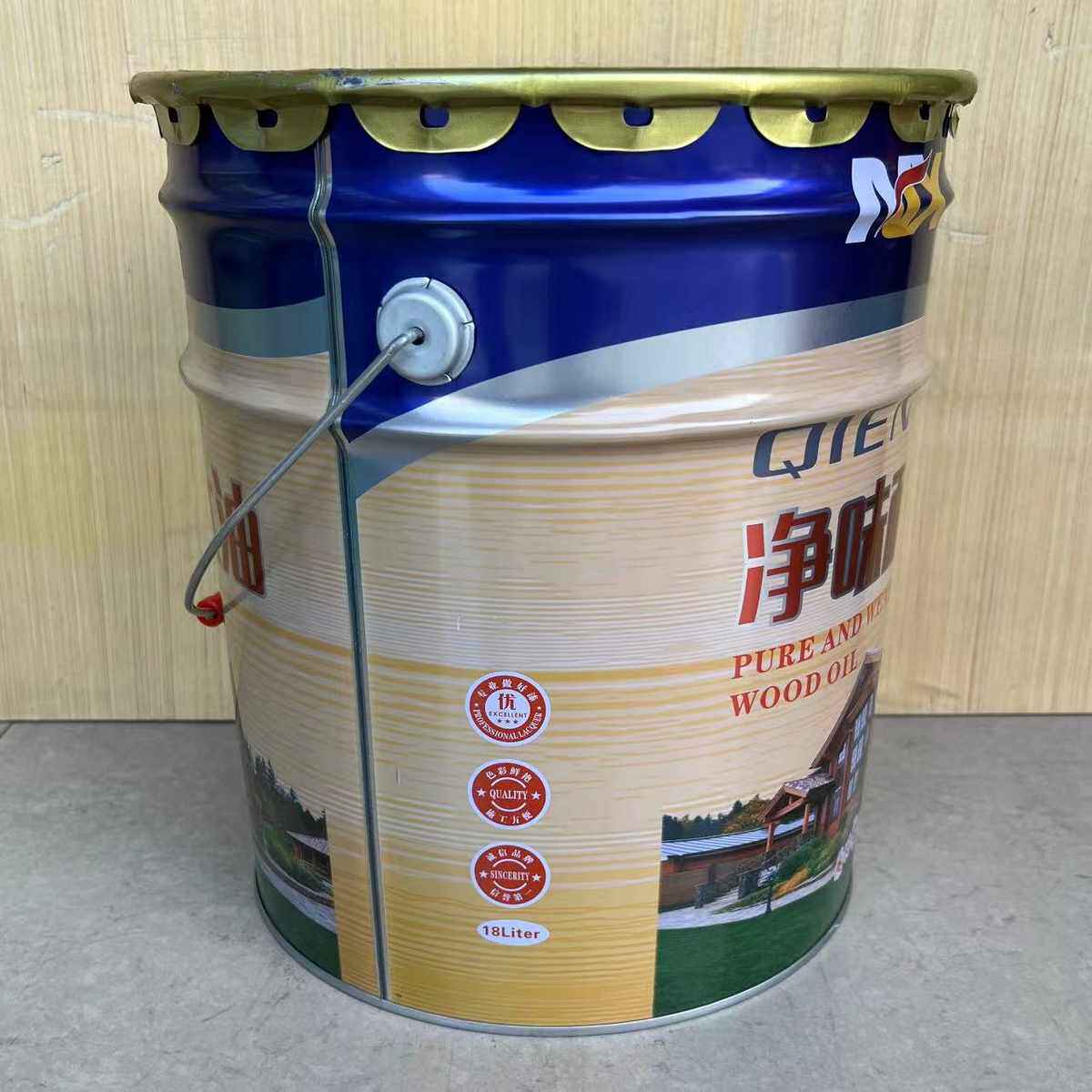 18l候净木器漆防潮防虫油防腐防水木耐味木蜡油户外耐磨