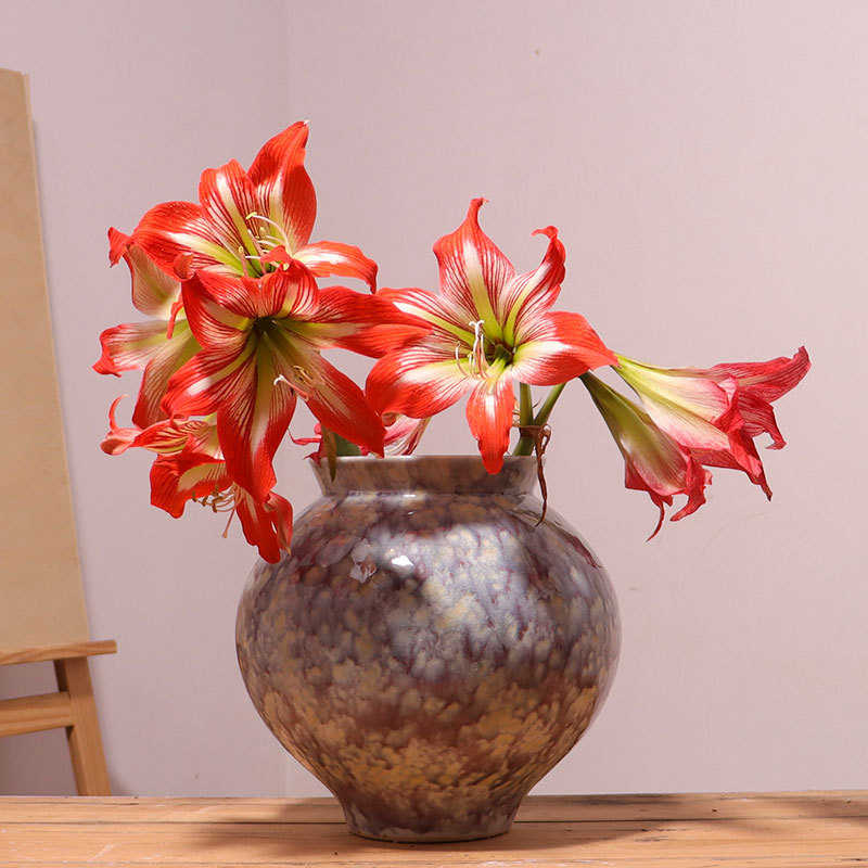 景德镇陶瓷花瓶现代简约水培花器摆件家居饰品客厅玄关电视柜插花