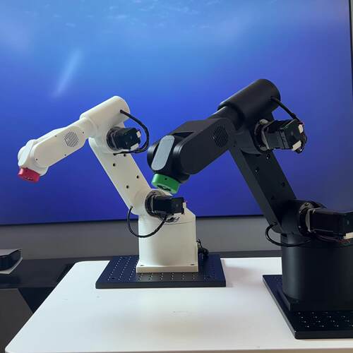 桌面六轴机械臂 闭环步进 大模型视觉抓取 VLA具身智能Lerobot