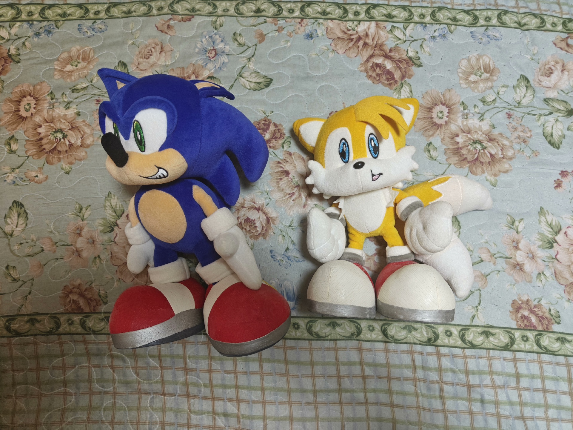 thumbnail for Plush toys: Sonic Garfield, Grim Reaper, Katie the Penguin, Doro