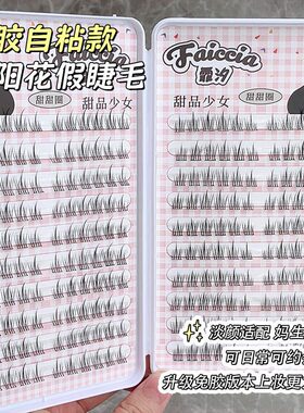 太阳花升级容量睫毛仿真严假睫毛