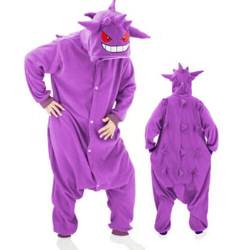 Pok é mon pet jumpsuit pajamas couple performance costume