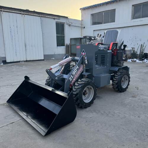 铲车装载机四驱农用推土机养殖小铲车电动工程柴油单缸小型装载机