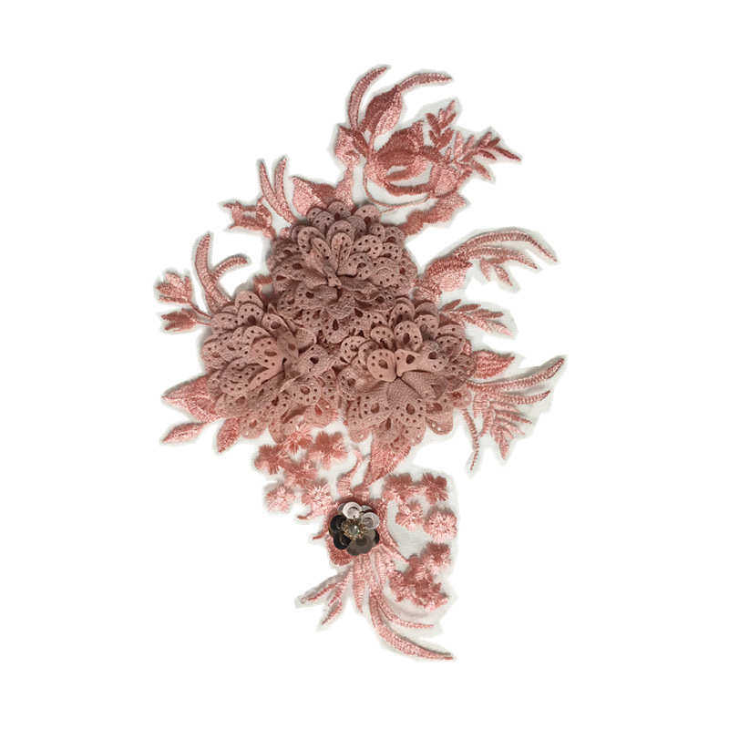 隆盛彩色刺绣蕾丝牡丹花立体粘花刺绣DIY手缝牛仔裤布贴花补丁贴,居家布艺,布贴,淘宝优惠券,粉丝福利购,淘宝优惠卷