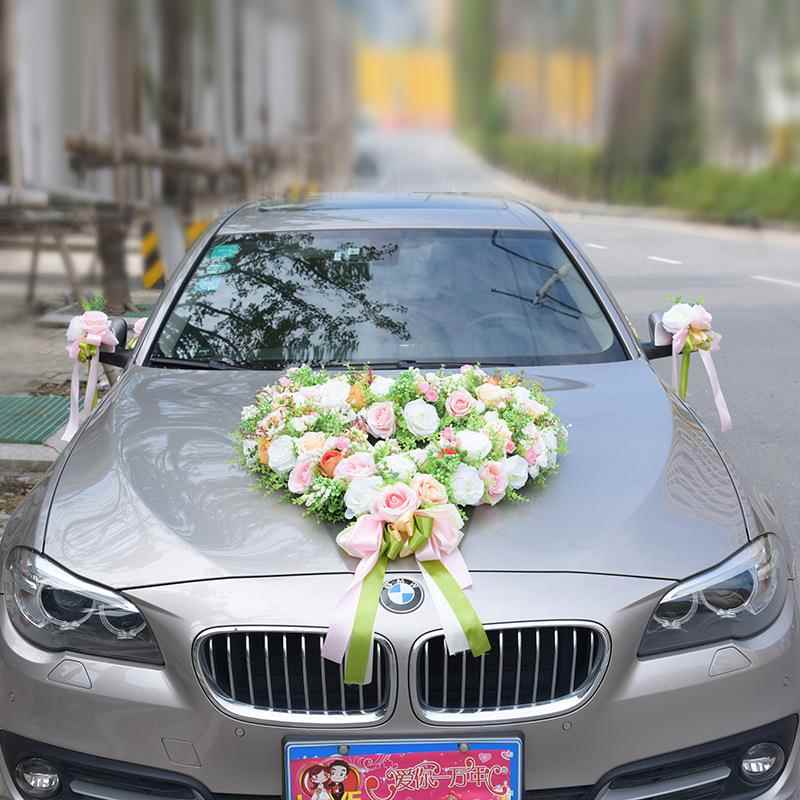 永天使D6婚21婚恒车装扮庆用品工厂尤加利大玫瑰619婚车爱心实价