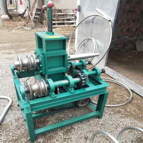 手摇弯管机建材钢管弯管机滚圆弯管机