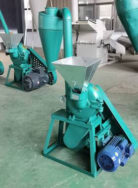 立斗进料五谷杂粮粉碎机稻壳果壳齿爪粉碎机化工原料研磨机