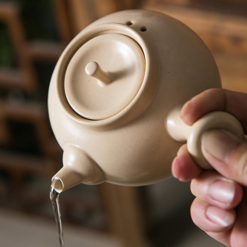 陶瓷白套泥陶烧水壶壶301/302/白茶煮茶壶明火酒提梁壶碳炉精炉装