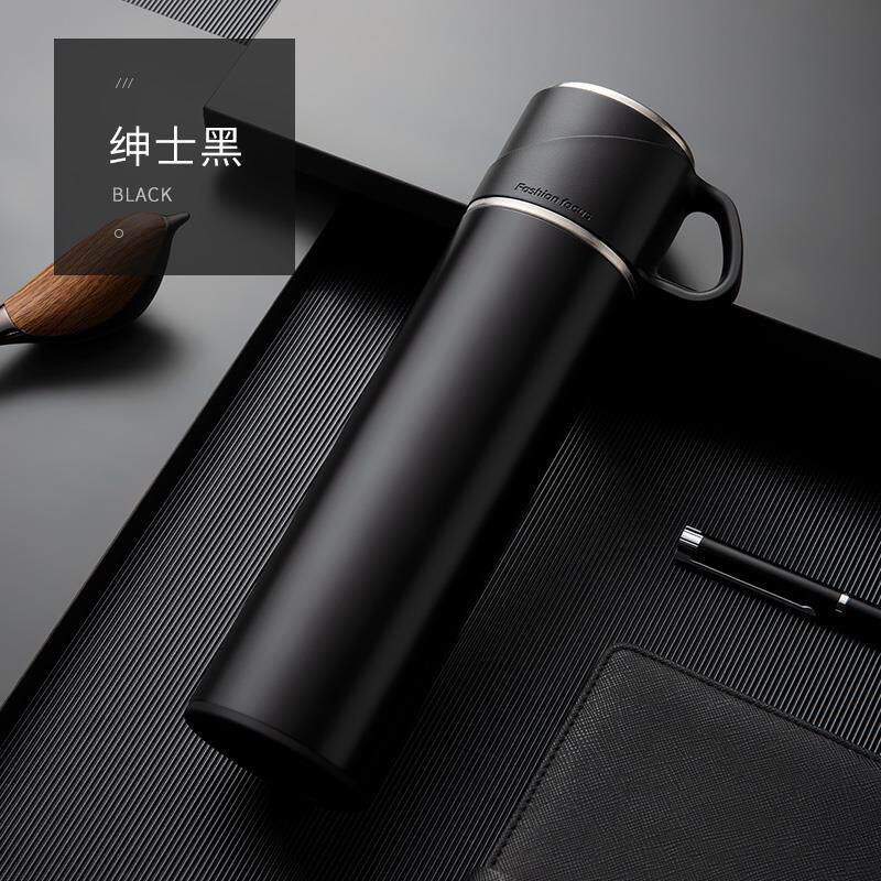 正品Vano子高档纯钛保杯男士大容量便携温w商务泡茶水杯刻字定制