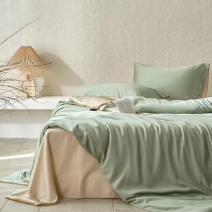 端A类轻60支精天丝棉凉感SJT123兰冰高丝四件奢套裸睡床品床单被