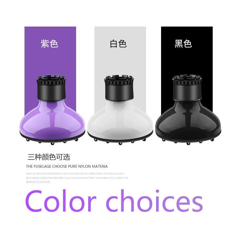 通用4.2-6.2口径电吹风机接口吹卷大风罩定型散风烘干罩可调风量