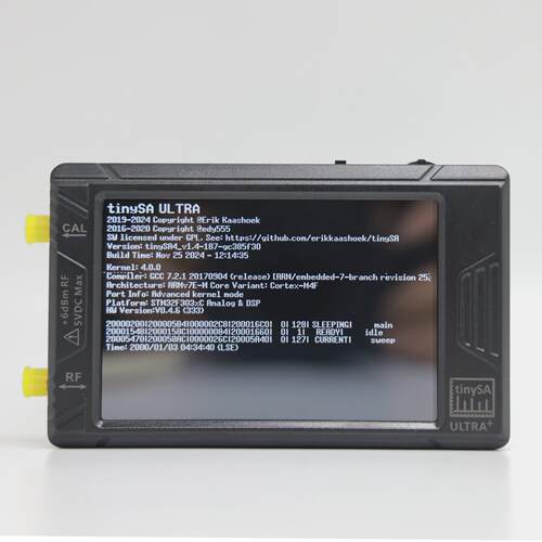 款tinySA1 ULTRA Plus 新款tinyZS406新 手持k频谱分析仪 00-5.4G