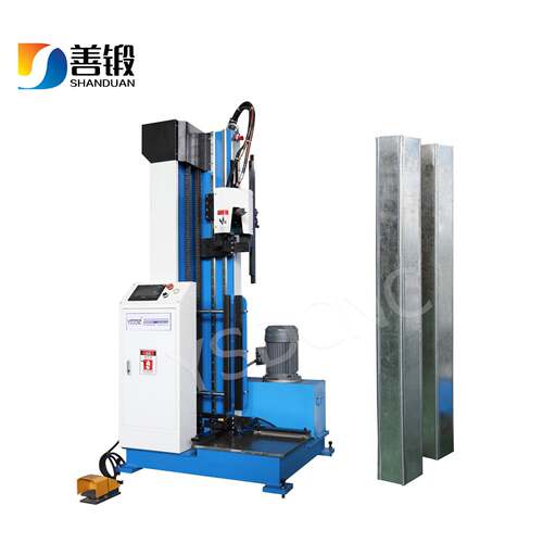 1500mm 风管方管通风管道液压立式合缝机铝型材自动化液压驱动