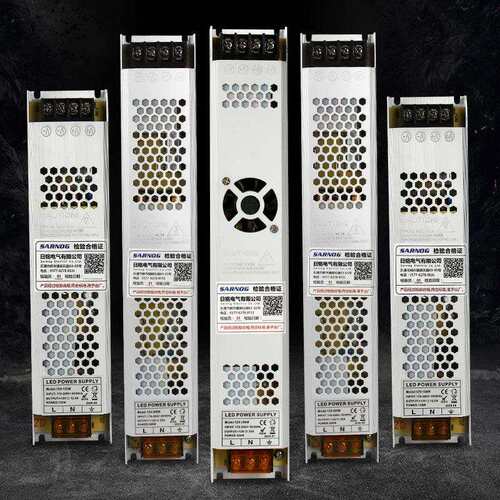 灯箱电源Led灯带广告灯展示柜12v24v 薄静音开关电源400w200w150W