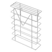家用304不锈钢挂式 刀架厨房置物架刀具收纳座沥水碗碟架侧边配件