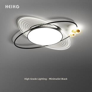 卧室灯现代光豪华创意圆形吸顶灯2024新斯堪 主 纳维亚流行简单