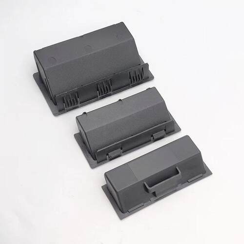 需定制LS537-1塑料拉手 内嵌式工业机柜门暗拉手 LS537-2-3尼龙黑
