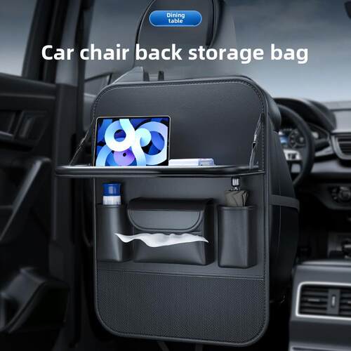 Car Back Organizer-Rear Storage Rack Multi-functional Table