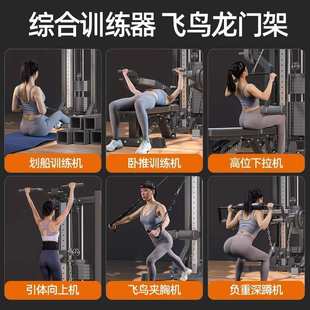 c8x引體向上室內(nèi)輔助器高低拉綜合訓(xùn)練器家用多功能龍門架單邊小
