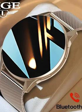 LIGE Men Smart Watch Women Heart Rate Blood Pressure Monito