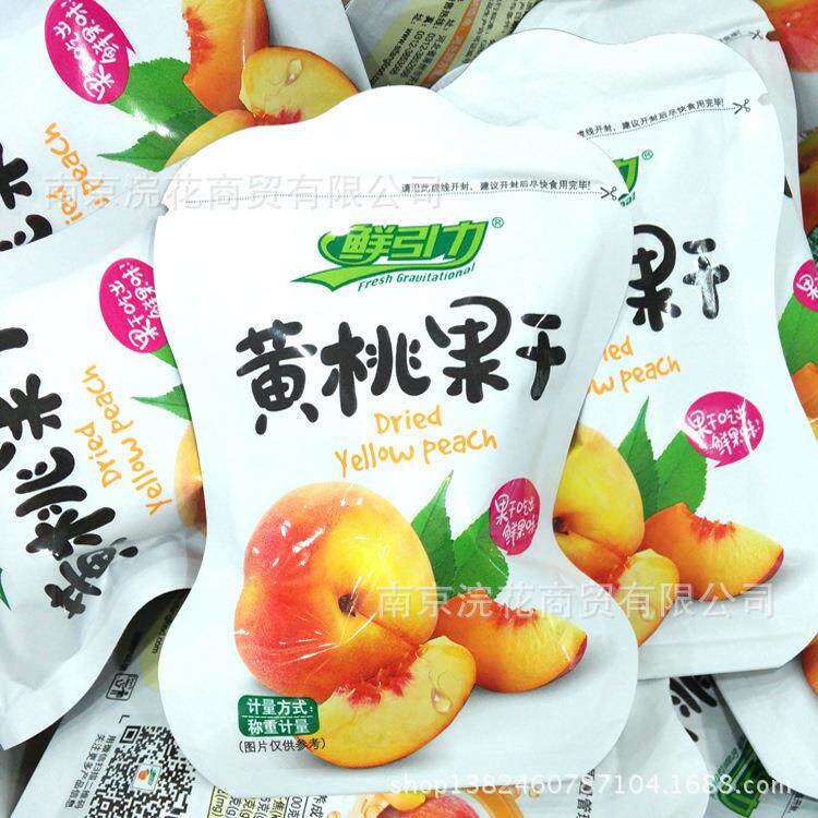 鲜引力 芒果干、草莓果干、 黄桃干、白桃干 一箱5斤