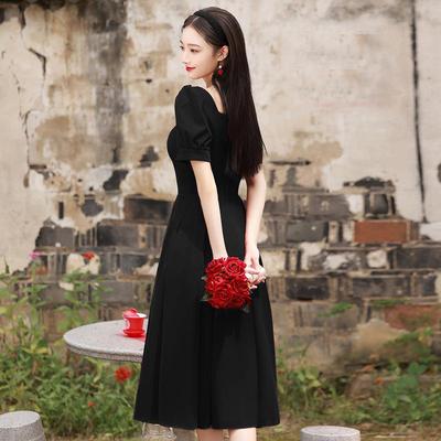 women skirt dress banquet examination art long high-end