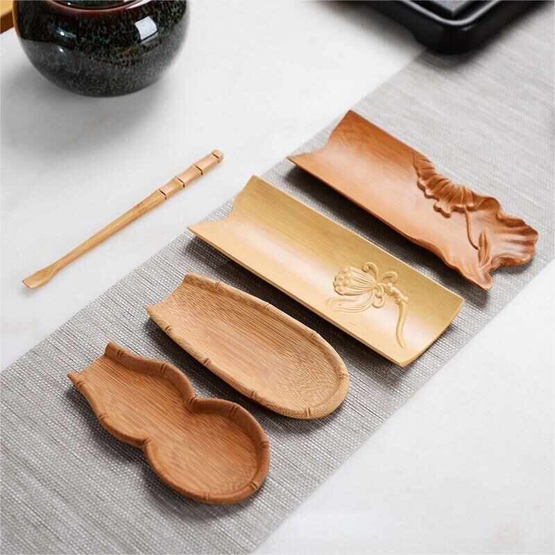 竹制茶则刻字手工竹茶则茶勺茶铲茶匙功夫茶具配件茶道配件批