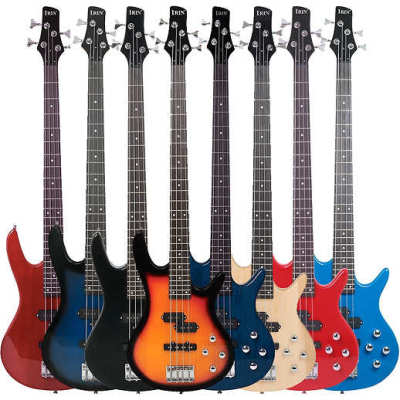 IRIN电贝司椴木四弦贝司bass4弦电贝斯初学入门专业演出摇滚乐器
