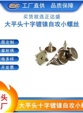 CA十字槽扁平头自攻尖尾螺丝 大薄扁平头自攻尖牙螺丝